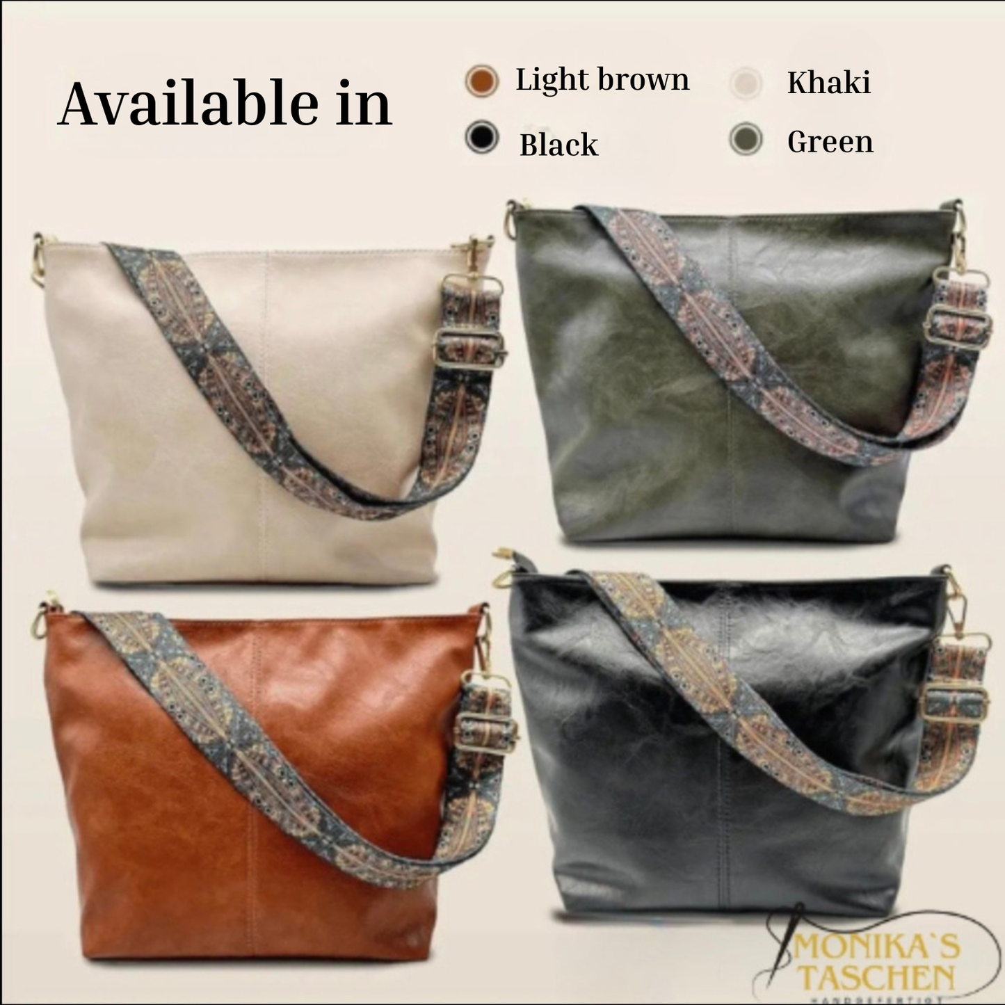 MONIKA'S BAG - (My favorite) - Shoulder bag with embellishment