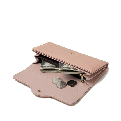 Coin purse - Elegant wallet with three compartments