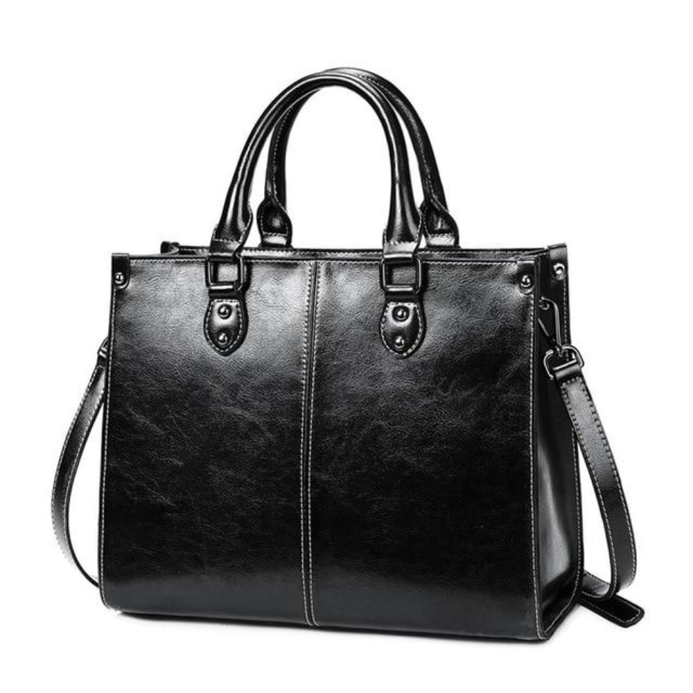 Elegant tote bag—classic and functional