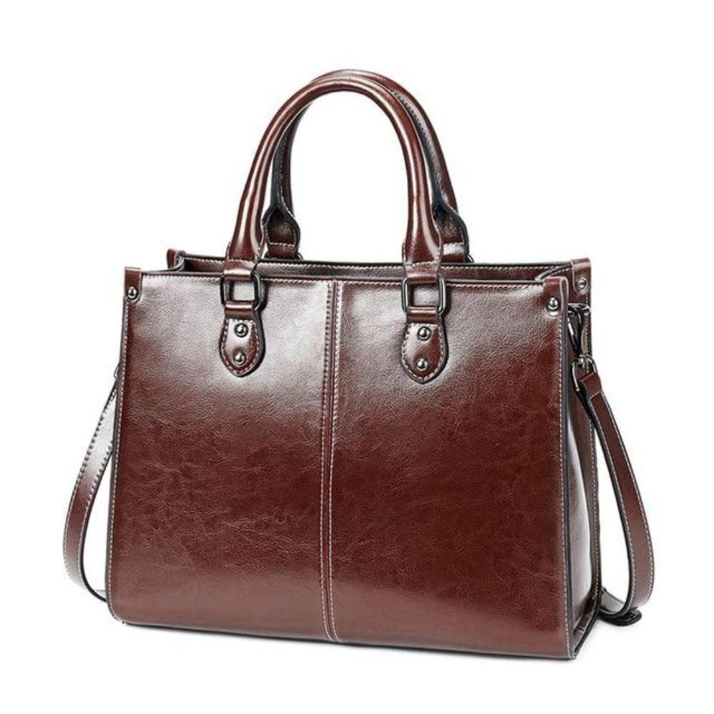 Elegant tote bag—classic and functional